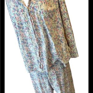 Eileen West XXL Floral Pajama Set Plus